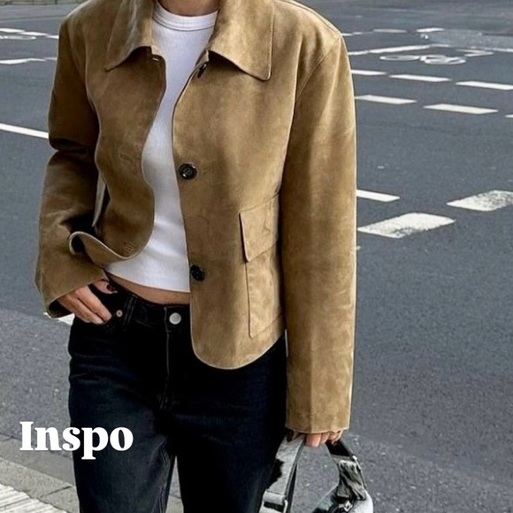 VINTAGE Dressbarn Turquoise Jacket Size M - Picture 4 of 5